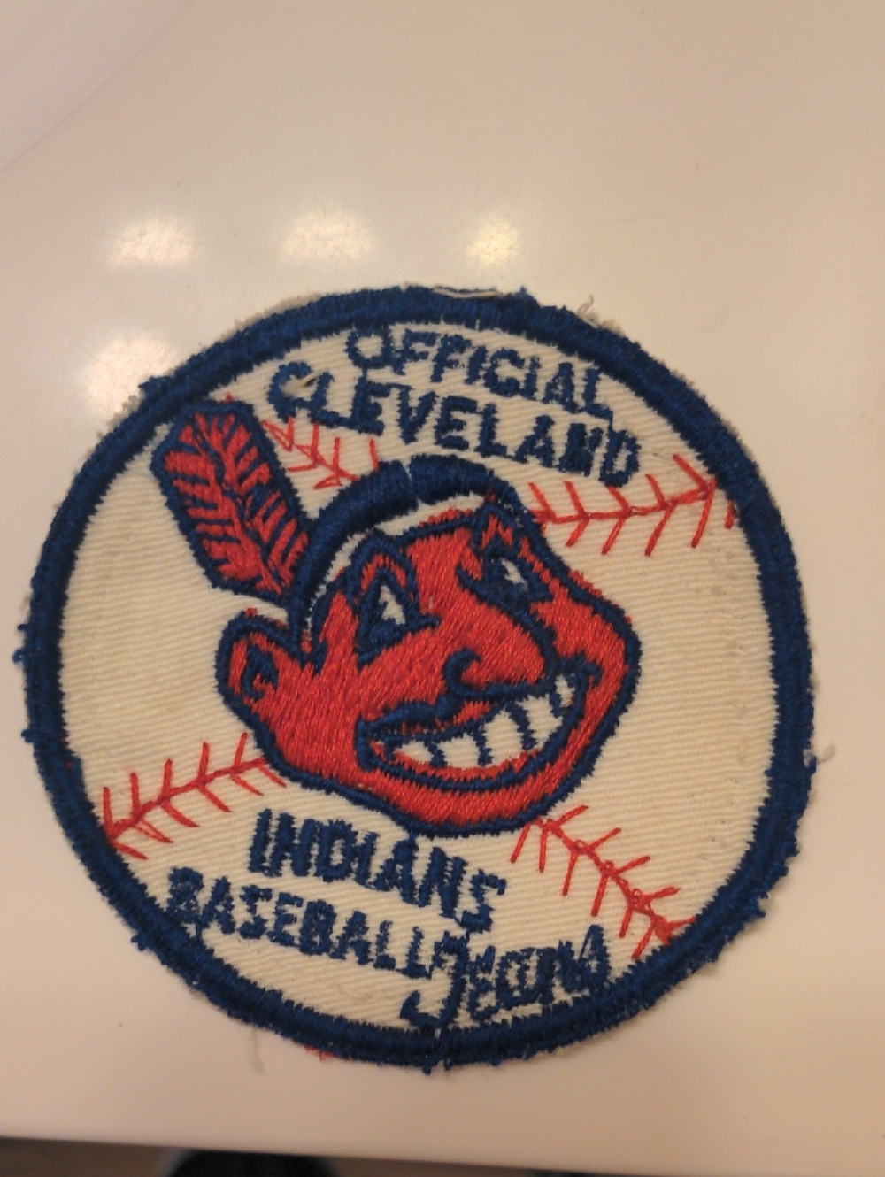 Rare Promotional Patch Cleveland Indians Vintage Patch Baseball Emblem MLB Ohio